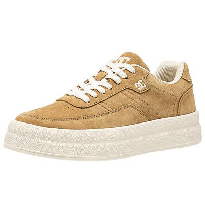 DCSHOES Burnside 板鞋男春夏新款轻薄透气休闲鞋子真皮厚底男鞋