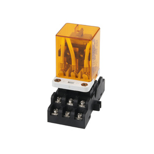 JQX-38F继电器大电流三开三闭AC220VDC24VDC12V大功率三相11脚40A