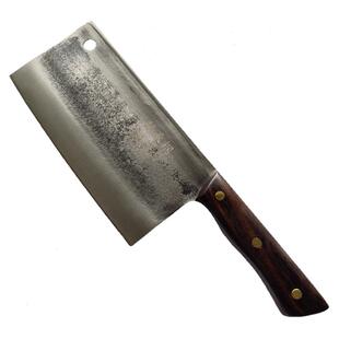 锻打仕手工锻打轴承钢老式菜刀家用切片刀肉片刀厨房厨师锋利刀具