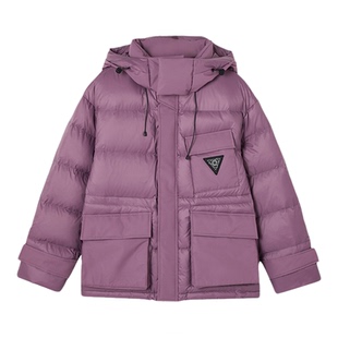 TRIP&CO女90白鸭绒防风防泼水短款羽绒服户外山系保暖防污外套