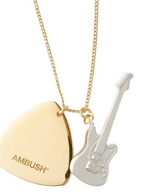 AMBUSH电吉他拨片项链男女同款
