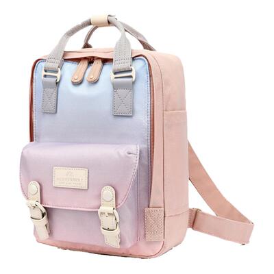 甜甜圈书包旅行双肩包防水尼龙