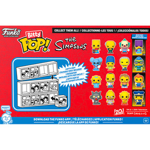 Funko辛普森一家侯莫 玛姬 巴特周边萌粒盲盒手办摆件公仔礼物