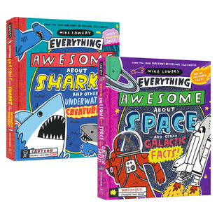 Everything Awesome Space Galactic Facts Sharks Underwater Cratures 学乐奇怪科学百科 鲨鱼和海底生物 太空和其他银河系