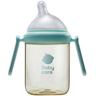 【亏本清仓】babycare奶瓶诺帕恩吸管婴儿宝宝防胀气PPSU成长奶嘴