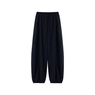 COMMXN·轻薄羊毛登机裤休闲宽松通勤百搭长裤2026春季新款女装