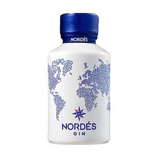 诺迪思大西洋金酒50mL玻璃小瓶洋酒版杜松子酒琴酒NORDES小瓶酒