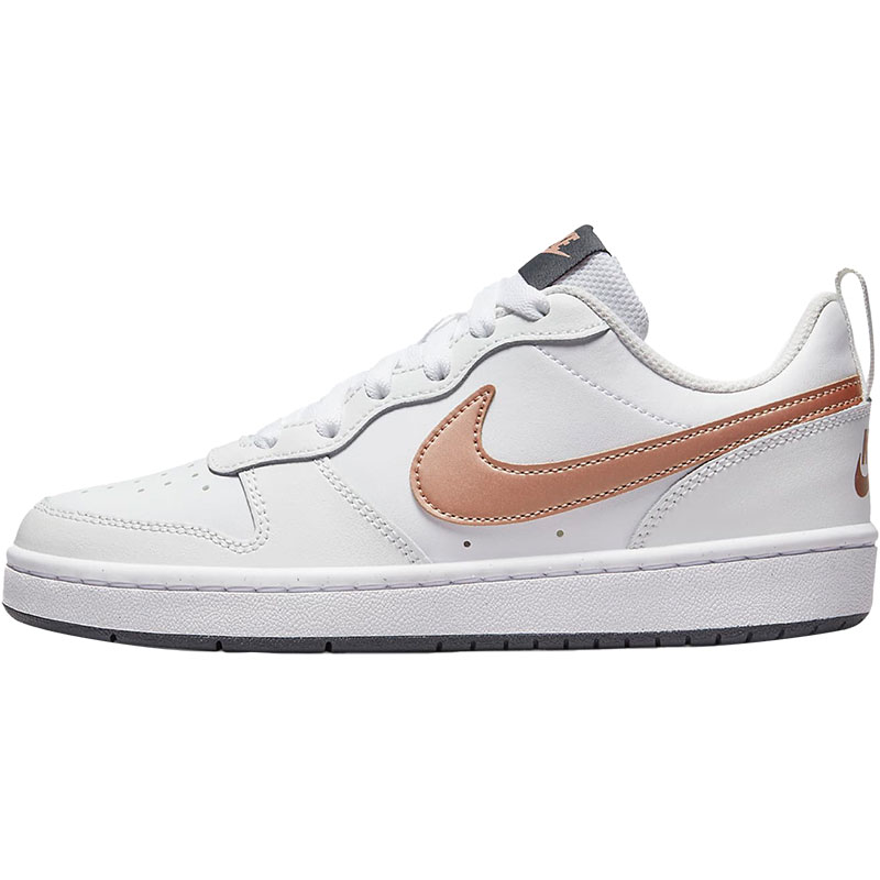 Nike/耐克正品court borough低帮女子GS运动耐磨休闲鞋BQ5448-116