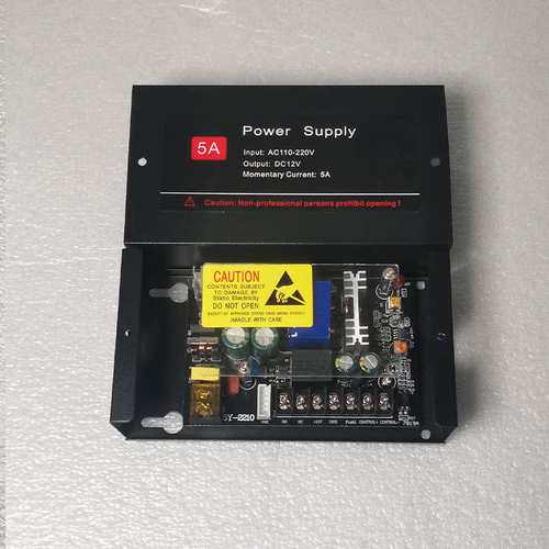 昕亿门禁电源开关电源磁力锁门禁专用电源变压器12v5a控制器延时