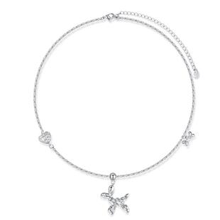 洞天TONETALE Q版气球狗项链情侣夏天高级感日常百搭设计感锁骨链