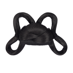 汉服假发髻盘发一体式子夜归同款发包古装发髻头饰古风敦煌发型女