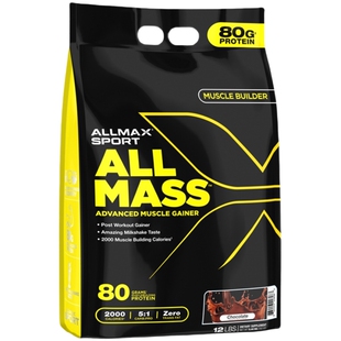 AllMax Mass增肌粉增重粉蛋白质粉瘦人增重男女增肌健身补剂5磅