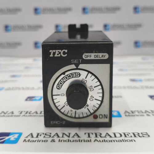 TEC ERC2 TIME DELAY RELAY 0 TO 60 SECONDS