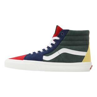 VANS范斯SK8-HI灯芯绒红蓝绿男女鞋高帮板鞋VN0A5KRH94M