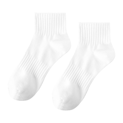 子墨潮运动袜子潮男士中短筒纯色