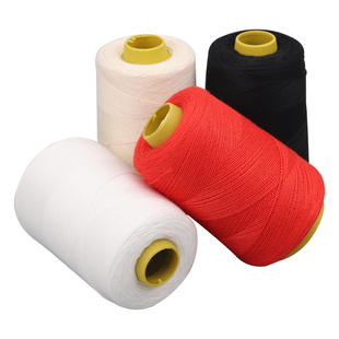 缝被子线白棉线老式手工家用手缝针线大卷缝衣线粗线大卷粗缝衣线