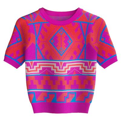 洋气高级感短袖针织T恤