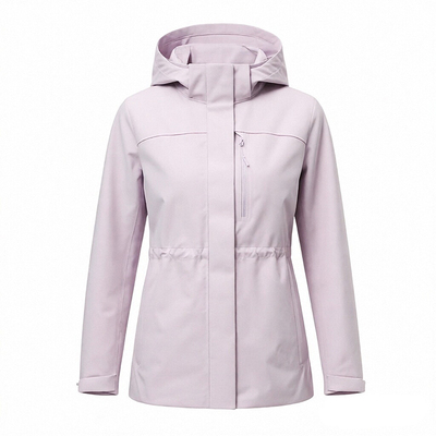 抓绒外套防风防水三合一冲锋衣女