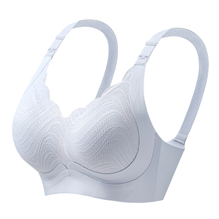 哺乳内衣女防下垂聚拢产后喂奶专用大码怀孕期孕妇两用薄款文胸罩