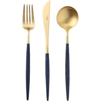 Cutipol餐具蓝金刀叉勺商务送礼