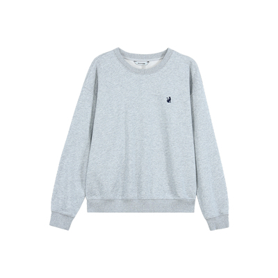 经典不过时圆领套头长袖卫衣上衣