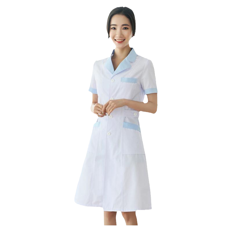 护理部主任白大褂长袖医生服短袖实验服美容院药店工作护士男女款