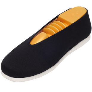 内联升男鞋手工十字千层底工艺小元福履套装老北京布鞋8301J