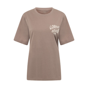 LornaJane运动上衣T恤短袖棉宽松RELAXED瑜伽跑步日常休闲女LJ