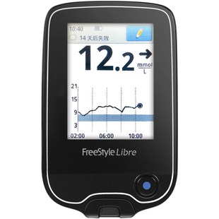 雅培瞬感辅理善血糖扫描仪传感器顺感探头测试仪家用免扎针不手指