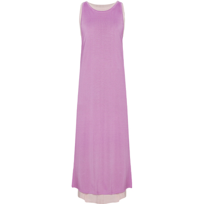 SUPERR针织无袖长裙显瘦百搭