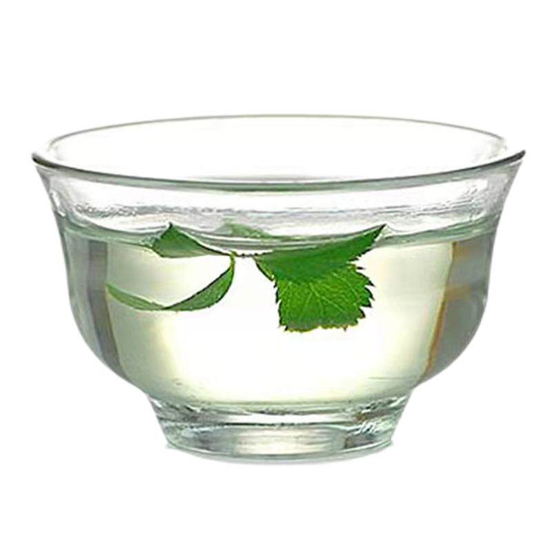 耐热玻璃品茗杯迷你玉兰杯40ml