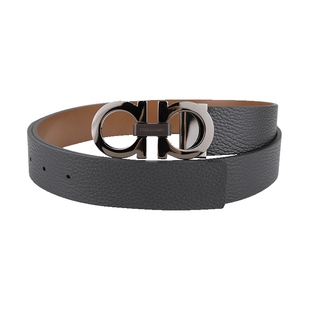 FERRAGAMO/菲拉格慕男经典 Gancini 双面穿腰带男士2025新款XY