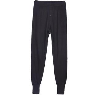 香港品牌鸡仔唛男装双层19.5微米澳洲美丽诺羊毛裤可机洗低温烘干