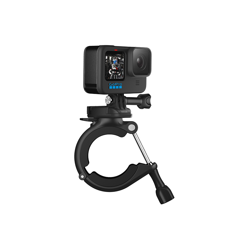 GoPro运动相机配件 大型管固定座 自行车摩托车把手栏杆圆管固定