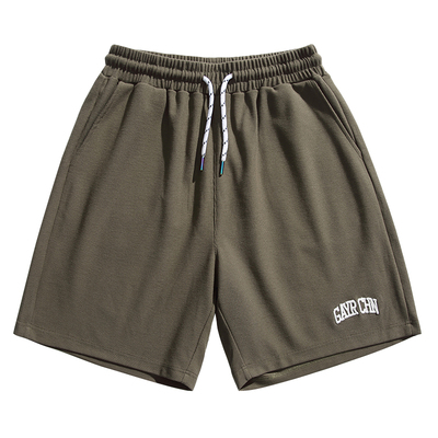 马切达短裤男简约纯色五分裤