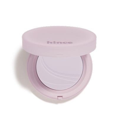 【官方正品】hince定妆粉饼 韩国修颜补妆提亮肤色紫色蜜粉饼