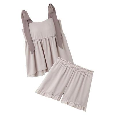 SNIDEL上衣木耳边短裤套装