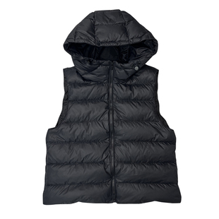 秋冬新款韩系排骨95白鸭绒连帽无袖羽绒服坎肩女保暖轻便马甲背心