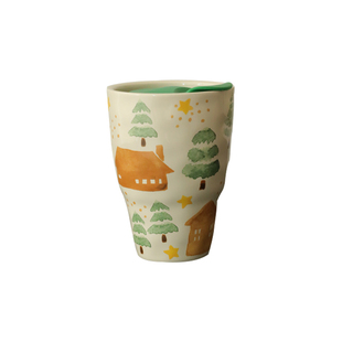 朴物集森系可爱女生咖啡外带杯随手杯生日礼物带盖带吸管精致高级