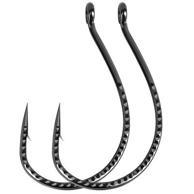 泥鳅倒钓钩wacky钩8003路亚钓鱼泥鳅翘嘴面条虫鲈鳜鱼加强麒麟钩