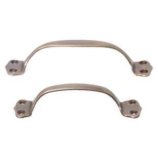 新中式实木门把手柜门柜子窗户复古拉手民宿酒店房门仿古纯铜拉手