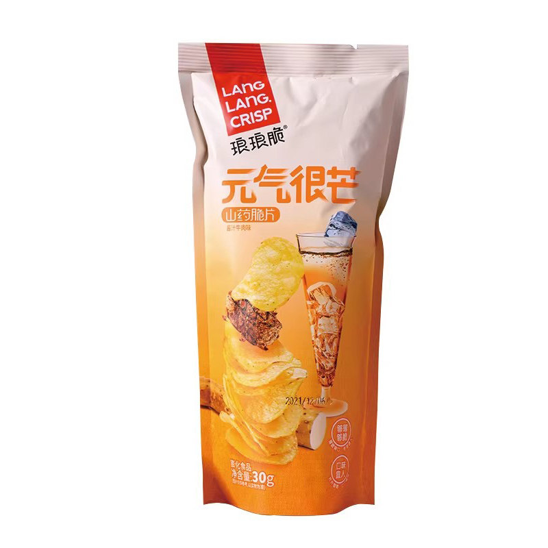 琅琅脆牛肉黄瓜番茄味山药片