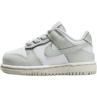 Nike/耐克正品2025婴童经典复古透气透气系带低帮板鞋FB9107-124