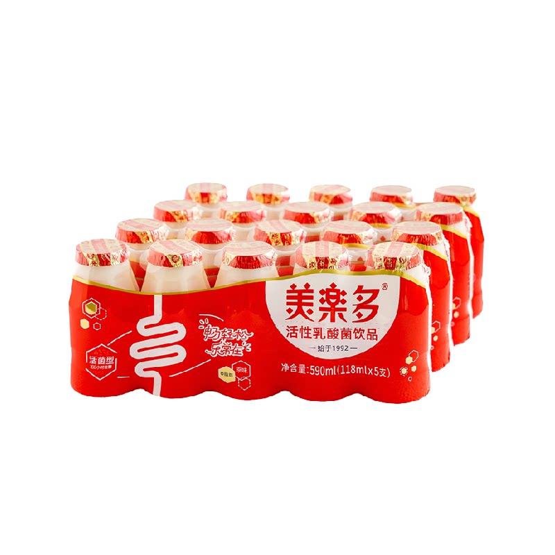 美乐多活性乳酸菌饮品补充益生菌