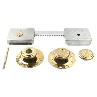 鑫超大门锁别墅双开双扇把手街院门锁农村重型木门铁门防盗齿条锁