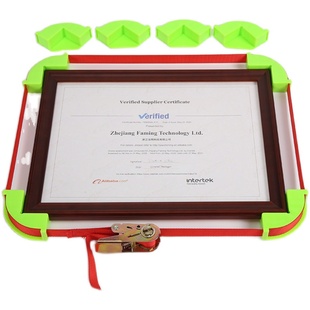 【法明】带豁口护角门框铝材橱柜木工紧固器固定夹组角器木工工具