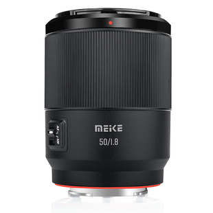MEKE美科50mmf1.8自动对焦定焦镜头大光圈全画幅适用松下L