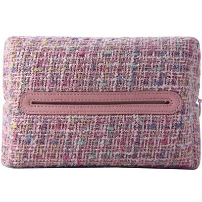 轻奢车载纸巾盒高级感小香风