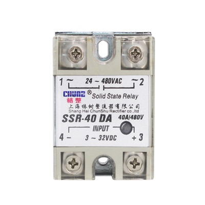 SSR单相VA固态继电器固态调压器 25VA40VA60VA100VA电位器 继电器