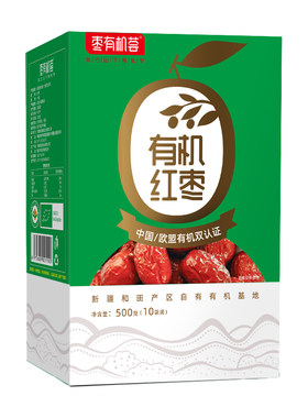 枣有机荟有机特级红枣新疆